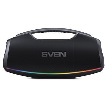 Портативна Bluetooth-колонка SVEN PS-990 180 Вт IPX7 з RGB-підсвічуванням чорна