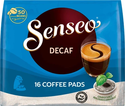 Кофе в чалдах Senseo Dekafenato 16 монодоз Philips Senseo 62 мм