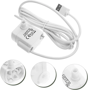 Насос помпа для поїлки-фонтану NPET USB 5A DC 5V-24V , для автоматичної напувалки, питний фонтан NPET (арт3260)