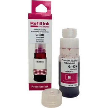 Чернила Premium Quality Canon GI-43 70мл Magenta 4680C001 (70264930)