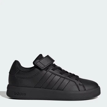 Детские кеды для мальчика Adidas Grand Court 3.0 El C KK3790 30 Core Black (4068814994485)