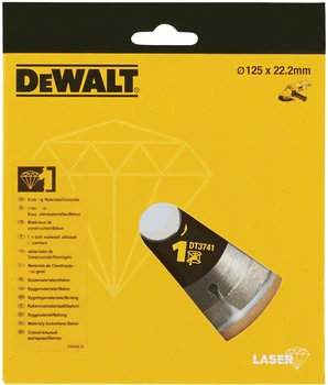 Tarcza diamentowa DeWalt Extreme 125 x 22.23 x 2 mm DT3741-XJ (5035048058381)