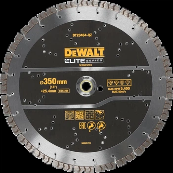 Tarcza diamentowa DeWalt Elite Series 350 x 25.4 mm DT20464-QZ (5054905299095)