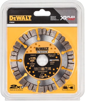 Tarcza diamentowa DeWalt Extreme Runtime 125 x 22.23 x 1.3 mm DT90294-QZ (5054905249960)