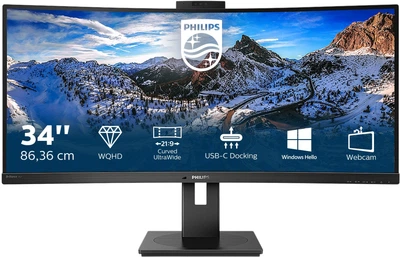 Монітор 34" Philips Brilliance WQHD 346P1CRH/00