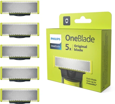 Змінні леза Philips OneBlade QP250/50​ 5 шт (8720689009621)