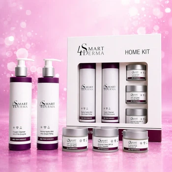 Комплексный антивозрастной набор ухода для лица Smart4Derma Age Performance лифтинг SPF 30 5 средств