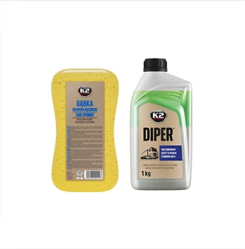 Набор для мойки автомобиля K2 Diper 1 кг + губка K2 Car Sponge