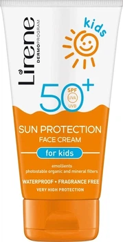Крем Lirene защита от солнца kids SPF 50 50 мл (5900717315334)