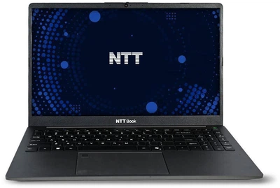 Ноутбук NTT Book B15 (e2594492), Intel Core i3-1315U / 15.6" / RAM 16 ГБ DDR4 / SSD 512 ГБ / Intel UHD Graphics / Windows 11 Pro / Чорний