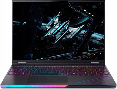 Ноутбук Acer Predator Helios 16 (NH.QW1EP.001), Intel Core Ultra 9 275HX / 16" / OLED / 240 Гц / RAM 32 ГБ DDR5 / SSD 1 ТБ / RTX 5070 Ti / Windows 11 Home / Чорний