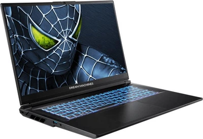 Ноутбук DREAMMACHINES RG5050-17PL36 (e2626289), Intel Core i7-14700HX / 17,3" / 144 Гц / RAM 32 ГБ DDR5 / SSD 1 ТБ / RTX 5050 + Intel UHD Graphics / Без ОС / Чорний