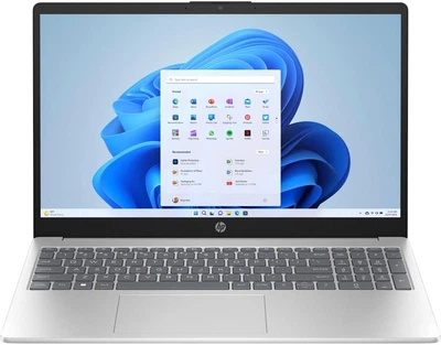 Ноутбук HP 15 (C68GJUA), Intel Core i3-N305 / 15.6" / Tоuch / RAM 8 ГБ DDR4 / SSD 256 ГБ / Intel UHD Graphics / Windows 11 Home / Сірий