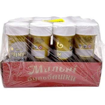 Мыльные пузыри Premium 60 мл (12 штук) Dreams Р-0512
