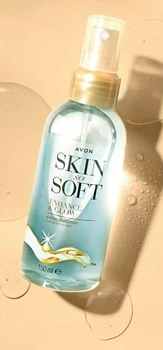 Легкий спрей-автозасмага для тіла Avon Skin So Soft «Сяйво»150 мл