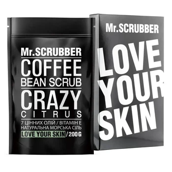 Кавовий скраб для тіла Crazy Citrus Mr.SCRUBBER, 200 г