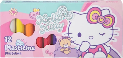 Пластилин 12 цветов Colorino Hello Kitty (10562PTR)