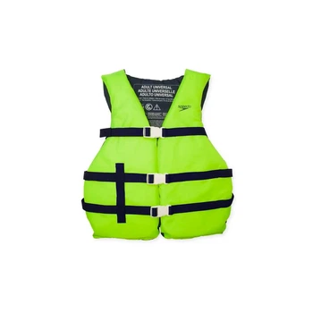 Рятувальний жилет Speedo для дорослих Basic - лаймово-зелений, вага до 41 кг, зріст 76-132 см
