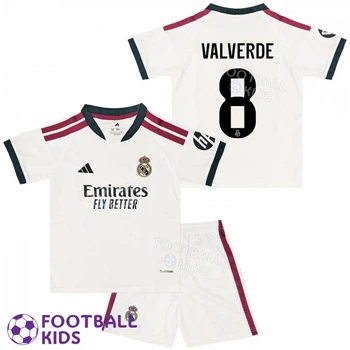 Футбольна форма для дітей Real Madrid VALVERDE 8 Реал Мадрид 2026-2027 Home 145-155 см (set4779-138341-4)
