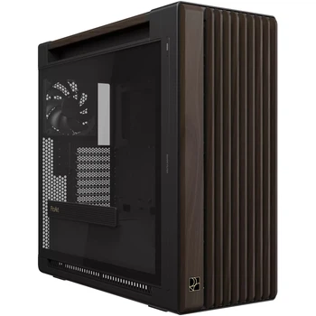 Корпус ASUS ProArt PA602 Wood Edition - Tempered Glass Panel Modern Black (90DC00J0-B09030)