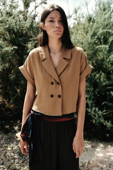 Сорочка на запах Zara 8581/741 M