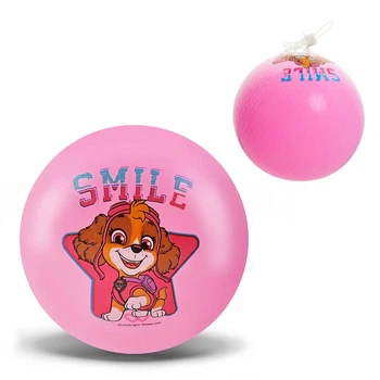 Мяч гумовий дитячий PP2518 9 Рожевий shop (6906231252598)