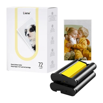 Бумага для принтера Liene PixCut 4x6" 72шт