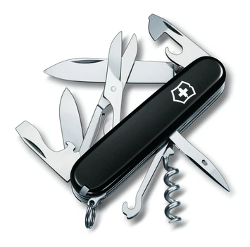 Швейцарський ніж Victorinox Climber Чорний (1.3703.3)