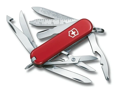 Швейцарський ніж Victorinox Minichamp 58 мм 16 функцій Червоний (0.6385)