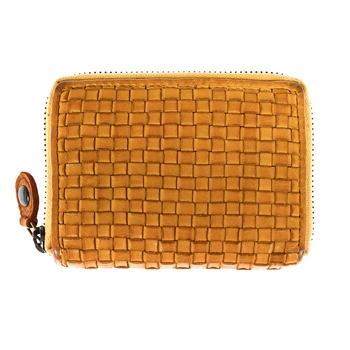 Жёлтый маленький женский кошелёк Ashwood D80 Yellow