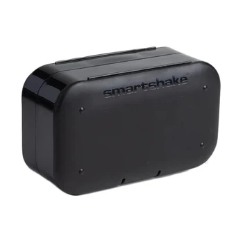 Органайзер для таблеток Pillbox Organizer SmartShake, черный, 2 штуки