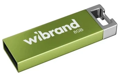 Флеш накопитель USB 8Gb Wibrand Chameleon, Light Green, USB 2.0 (WI2.0/CH8U6LG)