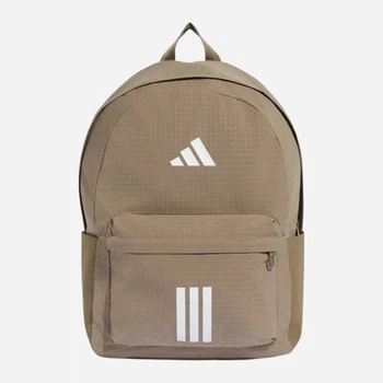 Рюкзак спортивный 27,4 л вмещает формат А4 Adidas Q3 Ess Bars3Rs Bp KQ6705 Бежевый (4068817923703)