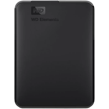 Внешний жесткий диск 2.5" USB 5.0TB WD Elements Portable Black (WDBU6Y0050BBK-WESN)