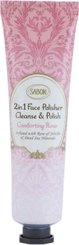 Скраб для лица Sabon Comforting Rose 2 in 1 60 мл (7290114049153)