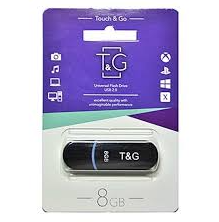 Флеш память/флеш накопитель USB 8GB T&G Jet 012 черний