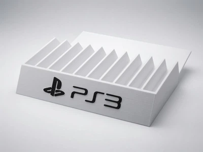 Подставка-органайзер для игровых дисков PlayStation 3 белая
