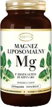 Magnez ASEPTA Magnez Liposomalny 210 kapsułek (5904734577881)