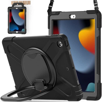 Чехол с ремешком Pirate King Case для Apple iPad 10.2" (7 / 8 / 9 Gen) Black