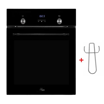 Духовой шкаф электрический Luxor Stylus 45Unique BK 09 HBPro + прихватка для Deco в подарок, черный