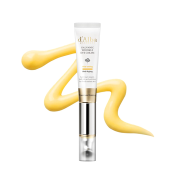 Антивозрастной крем D'ALBA Vita Galvanic Wrinkle Eye Cream для кожи вокруг глаз с эффектом сияния и лифтинга 15 мл