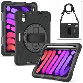 Чехол с ремешком Pirate King Case для Apple iPad Mini 6 / Mini 7 Black