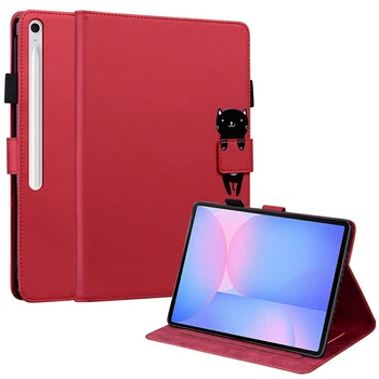 Чехол-книжка Animal Wallet для Samsung Galaxy Tab S10 FE Plus Cat