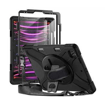 Чехол с ремешком Pirate King Case для Apple iPad Pro 12.9 (2018-2022) Black