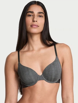 Бюстгальтер з кісточками Victoria's Secret 28908642 40C Сірий (1159887391)