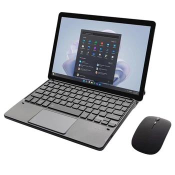 Клавиатура-подставка беспроводная Smart Keyboard + Мышка для Microsoft Surface Go 4 Ukr+Eng Black