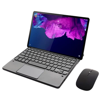 Клавиатура-подставка беспроводная Smart Keyboard + Мышка для Lenovo Tab P11 Pro TB-J706 Ukr+Eng Black