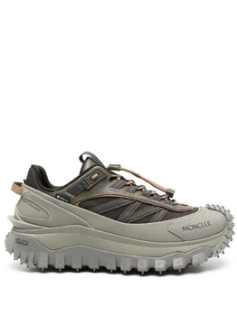 Мужские кроссовки Moncler Trailgrip GTX зеленого цвета водонепроницаемые Gore-Tex и Vibram размер 42