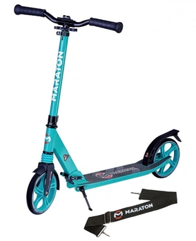 Самокат Maraton Comfort розовый бирюзовый до 100 кг 4.75 кг