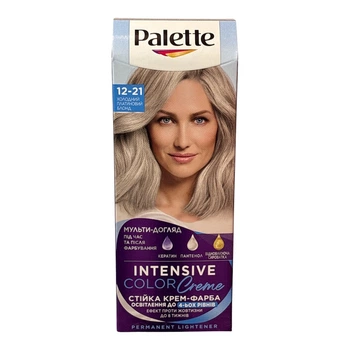 Фарба для волосся Palette Intensive Colour Creme 12-21 Холодний платиновий блонд 110 мл